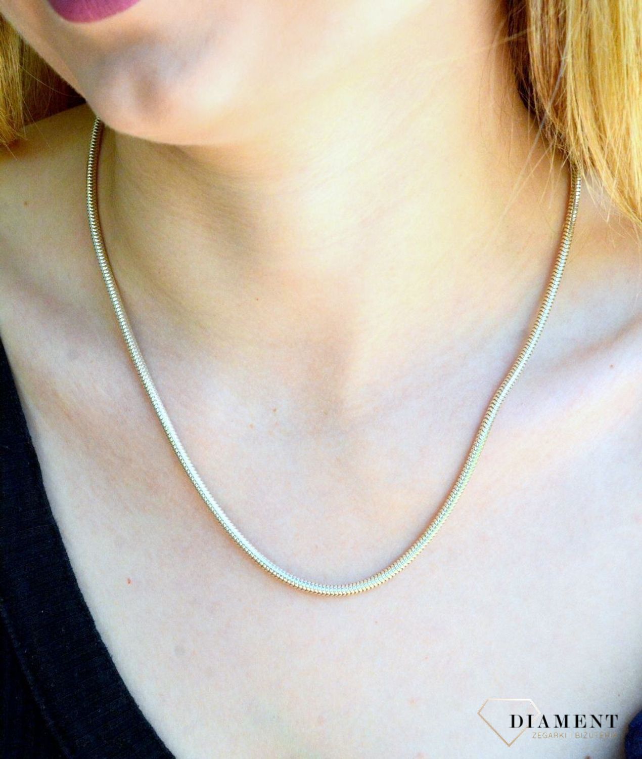 Srebrny łańcuszek 925 linka 3 mm DIA-LAN-5869-925 3mm.  Klasyczny i uniwersalny łańcuszek lineczka, wykonany ze srebra próby 925 o wadze około 15,80 g. Łańcuszki to uniwersalne dodatki, które sprawdzają się na każdą okazję i.jpg